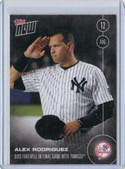 Alex Rodriguez Baseball Cards 2016 Topps Now Prices