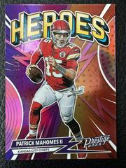 Patrick Mahomes II [Pink] #H-1 Football Cards 2023 Panini Prestige Heroes Prices