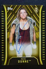 Pete Dunne [Gold] #A-PD Wrestling Cards 2018 Topps WWE NXT Autographs Prices