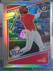 Jo Adell [Holo] #TR2 Baseball Cards 2021 Panini Donruss Optic The Rookies Prices