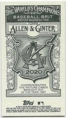Baseball Brit [Mini No Number] Baseball Cards 2020 Topps Allen & Ginter Prices