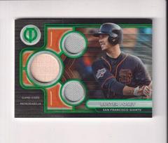 Buster Posey [Green] Baseball Cards 2024 Topps Tribute Triple Relic Prices
