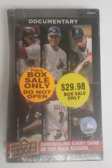 Hobby Box Baseball Cards 2008 Upper Deck Documentary Prices