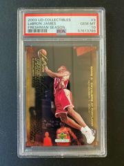 LeBron James #3 Basketball Cards 2003 UD Collectibles Freshman Season Prices