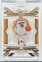 Nikola Jokic [Bronze] #184 Basketball Cards 2022 Panini Flawless Prices