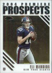 Eli Manning #PP5 Football Cards 2004 Topps Chrome Premiere Prospects Prices