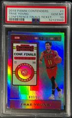 Trae Young [Conference Finals Ticket] #1 Basketball Cards 2019 Panini Contenders Prices