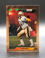 Sam Mills [Foil] Football Cards 1992 Bowman Prices