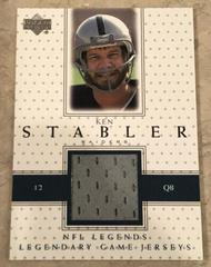 Ken Stabler Football Cards 2000 Upper Deck Legends Legendary Jerseys Prices