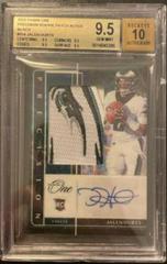 Jalen Hurts [Precision Patch Autograph Black] #314 Football Cards 2020 Panini One Prices
