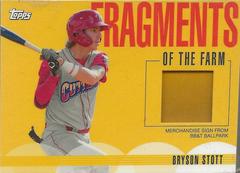 Bryson Stott [Relic] #FF-MS Baseball Cards 2020 Topps Pro Debut Prices