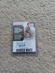 Derrick White [Pink] #CA-DWT Basketball Cards 2017 Panini Chronicles Autographs Prices
