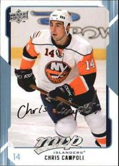 Chris Campoli #186 Hockey Cards 2008 Upper Deck MVP Prices