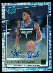 Anthony Edwards [Auto Choice] #201 Basketball Cards 2020 Donruss Prices