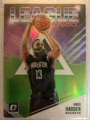 James Harden [Lime Green] #6 Basketball Cards 2018 Panini Donruss Optic League Leaders Prices