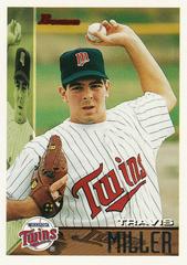 Travis Miller #48 Baseball Cards 1995 Bowman Prices