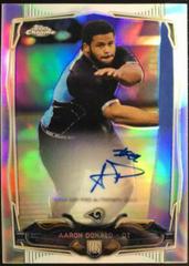 Aaron Donald [Autograph Refractor] #175 Football Cards 2014 Topps Chrome Prices