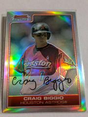Craig Biggio [Refractor] Baseball Cards 2006 Bowman Chrome Prices