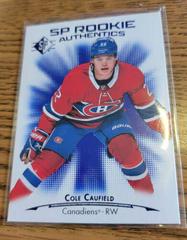 Cole Caufield [Blue] Hockey Cards 2021 SP Prices