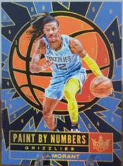 Ja Morant #11 Basketball Cards 2023 Panini Court Kings Paint by Number Prices