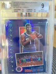 Zion Williamson [Purple] #7 Basketball Cards 2019 Panini Hoops Premium Stock Class of 2019 Prices