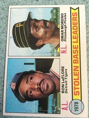 Stolen Base Leaders [R. LeFlore, O. Moreno] #4 Baseball Cards 1979 Topps Prices