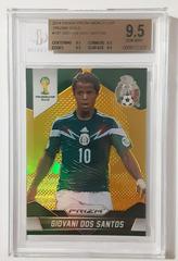 Giovani Dos Santos [Gold Prizm] Soccer Cards 2014 Panini Prizm World Cup Prices