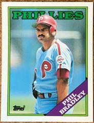 Phil Bradley #18T Baseball Cards 1988 Topps Traded Prices