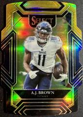 A. J. Brown [Gold Die Cut] #233 Football Cards 2021 Panini Select Prices