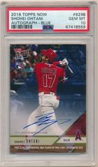 Shohei Ohtani [Autograph Blue] #32B Baseball Cards 2018 Topps Now Prices