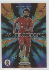 Mohamed Salah [Orange] Soccer Cards 2022 Panini Prizm Premier League Kaleidoscopic Prices