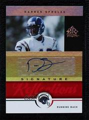 Darren Sproles [Gold] Football Cards 2005 Upper Deck Reflections Signatures Prices