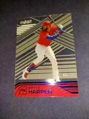 Bryce Harper [Blue] Baseball Cards 2021 Panini Chronicles Clear Vision Prices