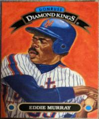 Eddie Murray #DK-25 Baseball Cards 1992 Panini Donruss Diamond Kings Prices