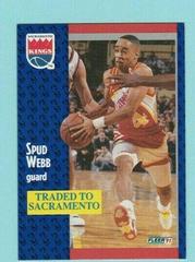 Spud Webb Basketball Cards 1991 Fleer Prices