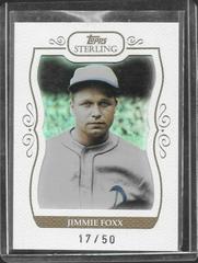 Jimmie Foxx [Framed White] #24 Baseball Cards 2008 Topps Sterling Prices