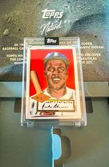 Jackie Robinson [Silver Gum Back] Baseball Cards 2022 Topps X Naturel 1952 Encased Art Prices