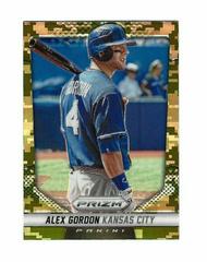 Alex Gordon [Camo Prizm] #42 Baseball Cards 2014 Panini Prizm Prices