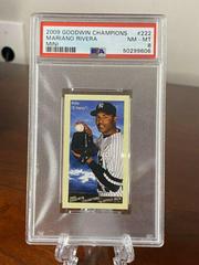 Mariano Rivera [Mini] #222 Baseball Cards 2009 Goodwin Champions Prices