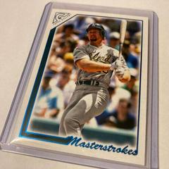 Mark McGwire [Blue] Baseball Cards 2022 Topps Gallery Masterstrokes Prices