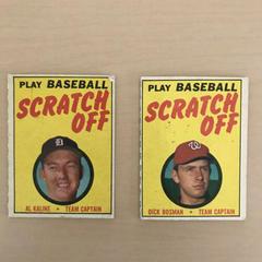 Dick Bosman Baseball Cards 1970 Topps Scratch Offs Prices