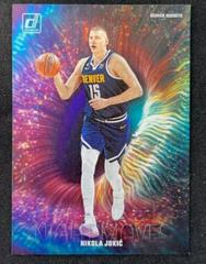 Nikola Jokic #5 Basketball Cards 2023 Panini Donruss Night Moves Prices