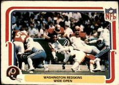 Washington Redskins [Wide Open] Football Cards 1980 Fleer Team Action Prices