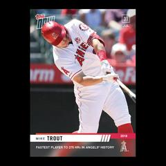 Mike Trout #613 Baseball Cards 2019 Topps Now Prices