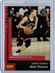 Matt Thomas #143 Basketball Cards 2019 Panini Instant Prices