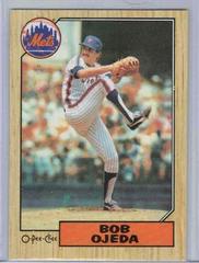 Bob Ojeda #83 Baseball Cards 1987 O Pee Chee Prices