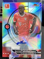 Dayot Upamecano Soccer Cards 2022 Topps Finest Bundesliga Autographs Prices