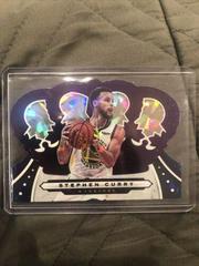 Stephen Curry [Crystal Purple] Basketball Cards 2019 Panini Crown Royale Prices