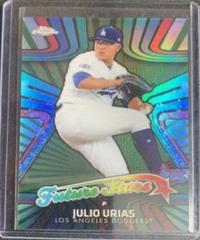Julio Urias [Green Refractor] #FS-7 Baseball Cards 2017 Topps Chrome Future Stars Prices