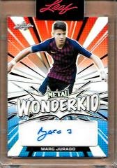 Marc Jurado Soccer Cards 2022 Leaf Metal Wonderkid Autographs Prices